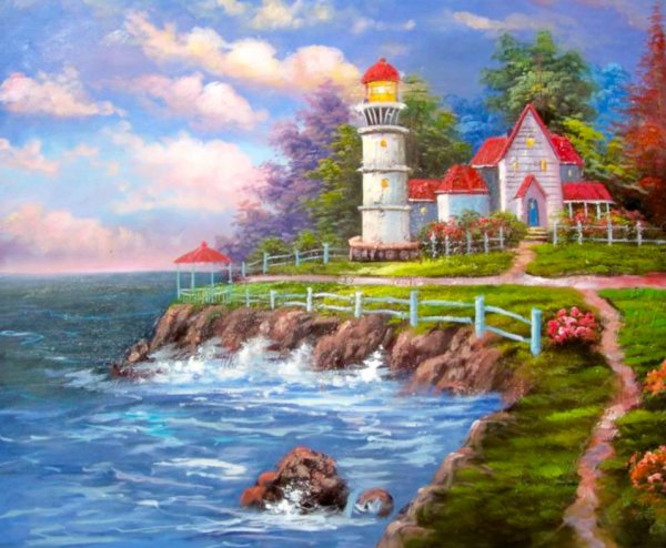 Художник Ники Боэм Маяк