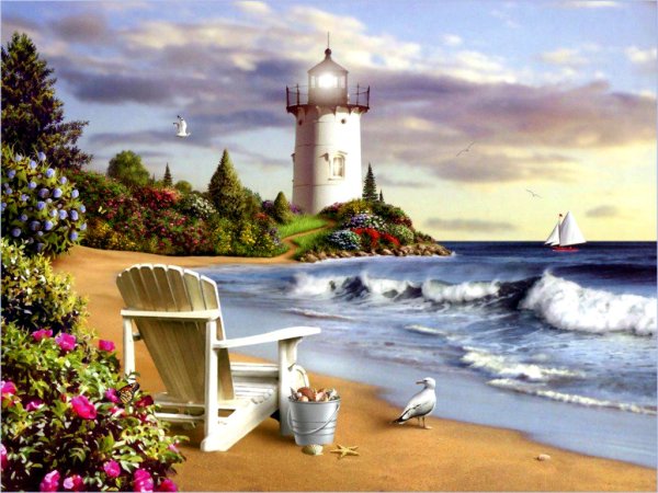 Сергей Стоев морской пейзаж