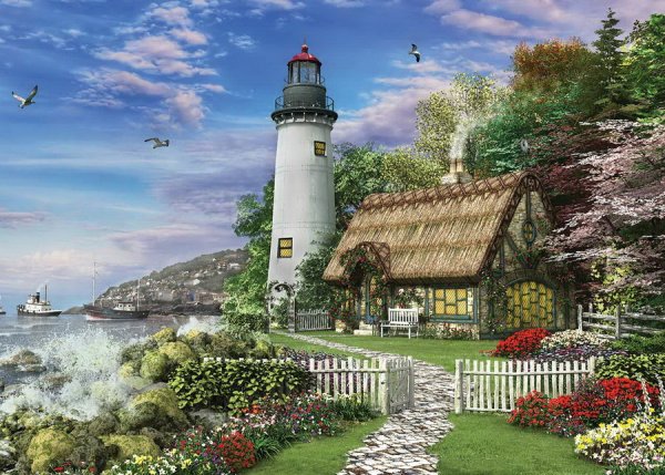 Пазл Pintoo д. Дэвисон дом у маяка (h1660), 1000 дет.