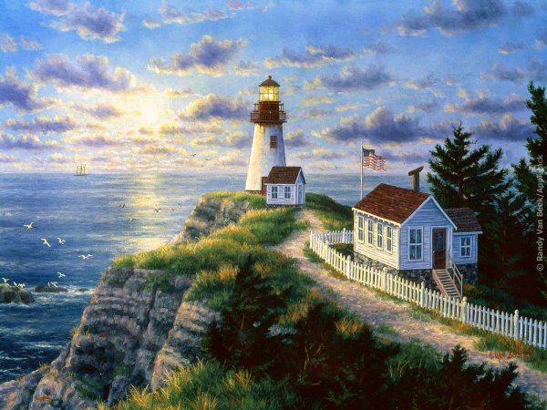 Пейзажи Randy van Beek