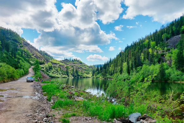 Озеро Амут Солнечный район Хабаровский край