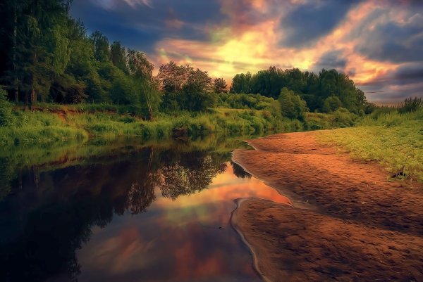 Река Молома Кировская область