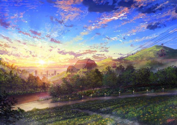 Макото Синкай арты