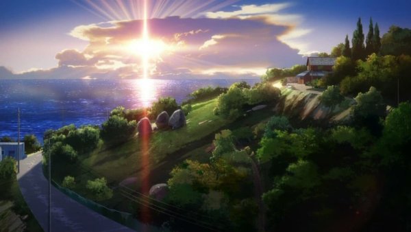 Аниме пейзажи в хорошем качестве