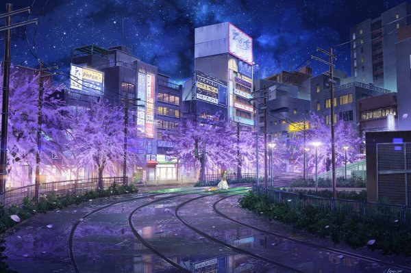 Аниме пейзаж