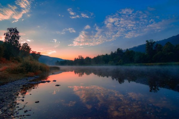 Природа Башкортостана Уфа рассвет