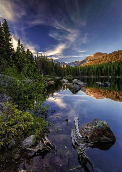 Вертикальные пейзажи природы