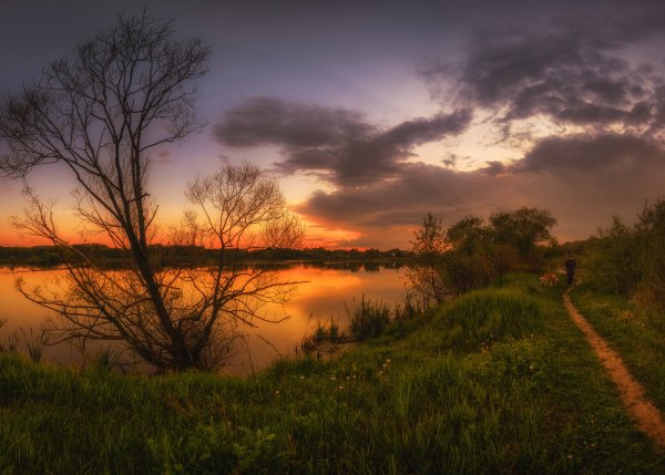 Пейзаж вечер