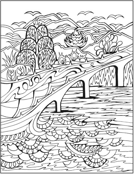 Антистресс пейзаж