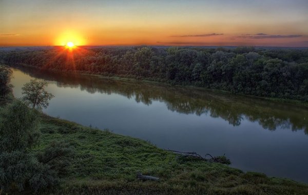 Река Волга Сарпинский