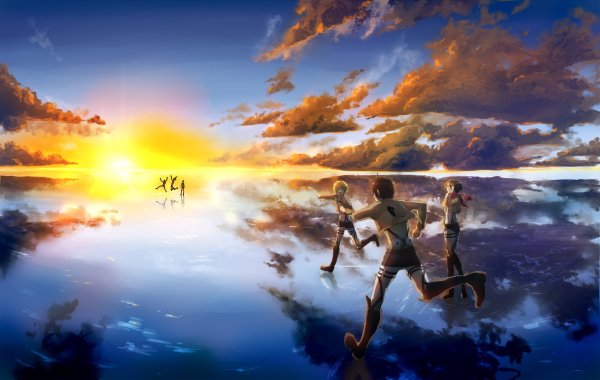 Атака титанов природа арт