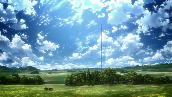 Аниме пейзажи атака титанов