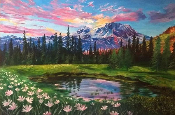 Пейзажи легкие