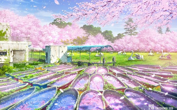 Аниме пейзаж