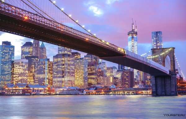 Бруклинский мост, Нью-Йорк, США