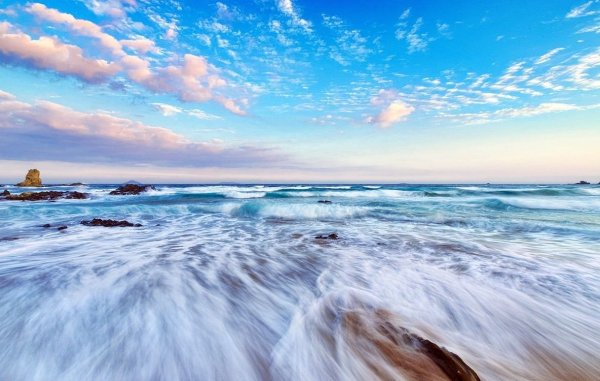 Красивое море