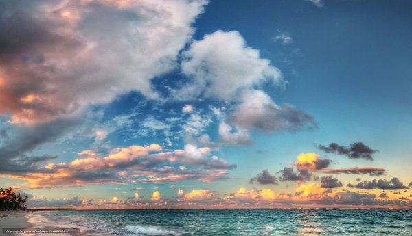 Красивый закат