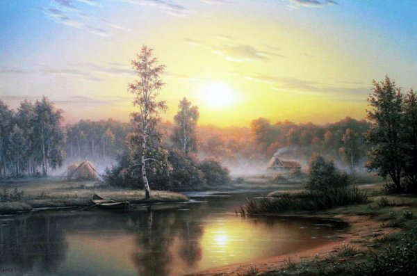 Владимир Орловский (1842 – 1914), «летний день»