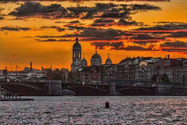 Городской пейзаж Санкт Петербург