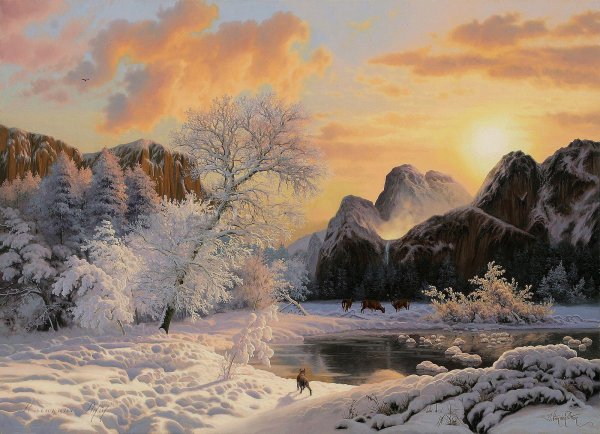 Альберт Бирштадт (Albert Bierstadt; 1830-1902)