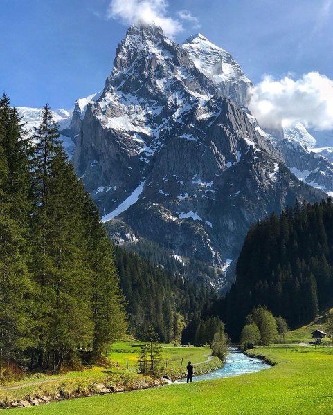 Бернские Альпы Швейцария