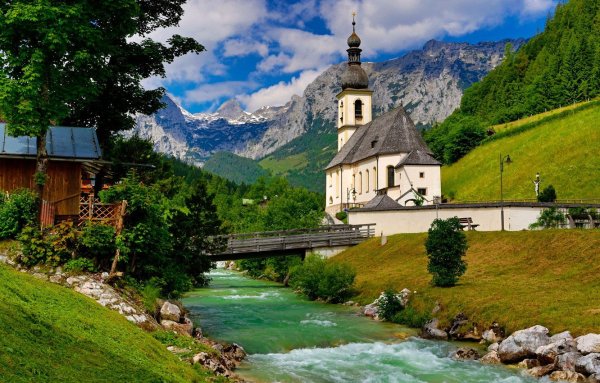 Германия Альпы Бавария