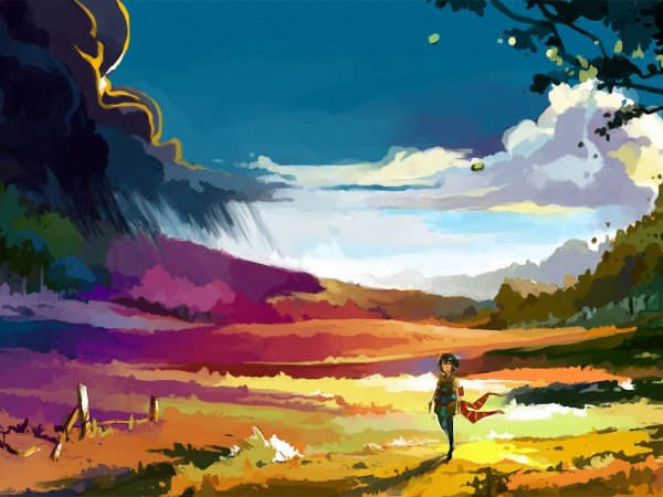 Пейзаж в диджитале