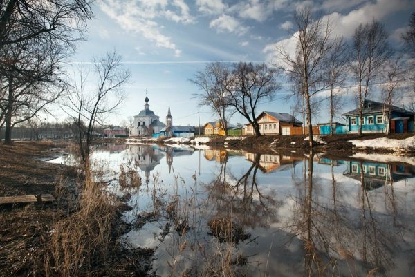 Красивые Деревенские пейзажи