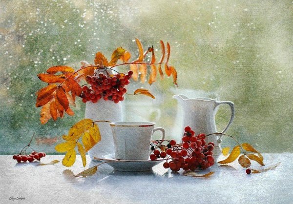 Доброе морозное утро осени