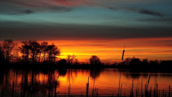 Пейзаж вечер
