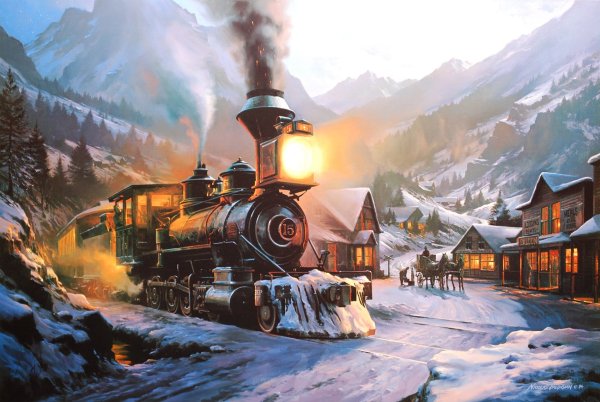 Художник Николас Трудгиан