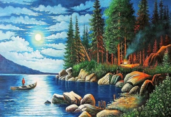 Картина природа