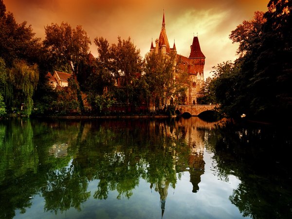 Красивые пейзажи с замками