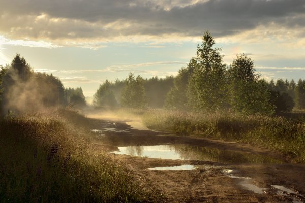 Красивые пейзажи после дождя