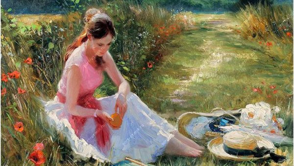 Портрет пейзаж