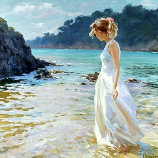 Портрет девушки осени