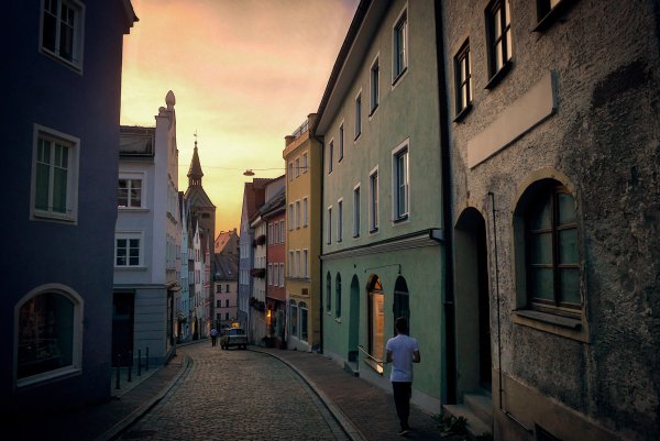 Красивый городской пейзаж