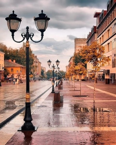 Картина уютное улочка Италия