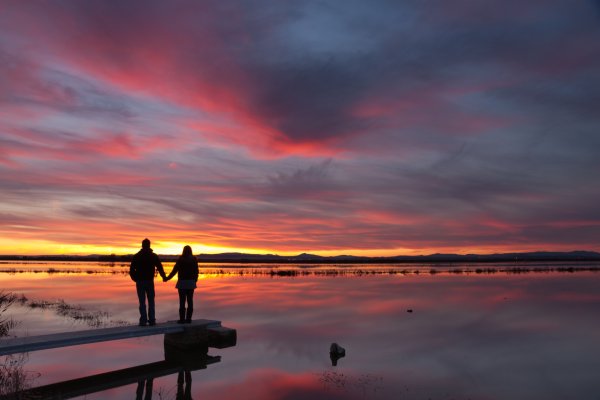 Романтический закат