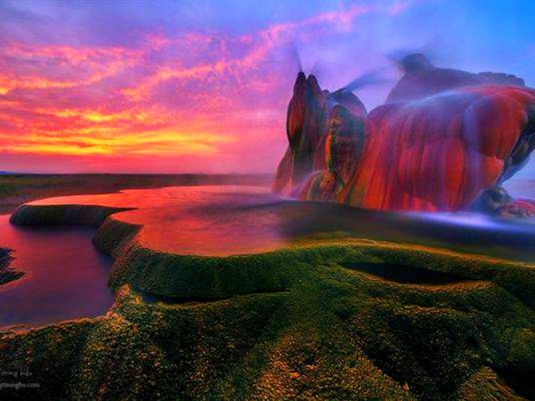 Гейзер Флай Невада США