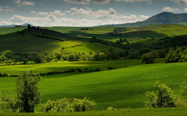 Холмы Тосканы Италия