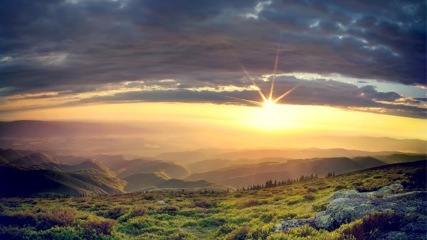 Солнце рассвет