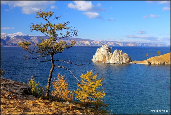 Остров Ольхон на Байкале осень