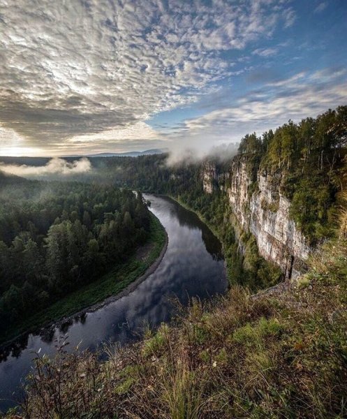 Уральские горы Тайга