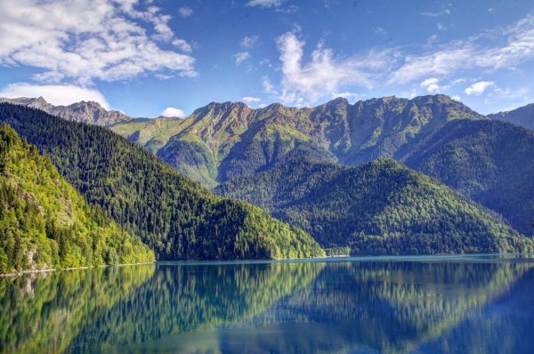 Озеро большая Рица Абхазия