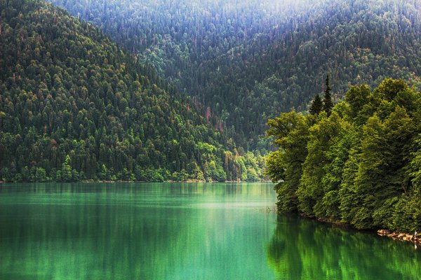 Озеро Рица Абхазия