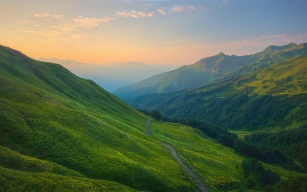 Абхазия Альпийские Луга перевал Пыв