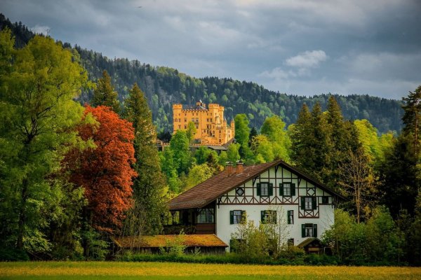 Бавария Германия природа Вильдштайгер