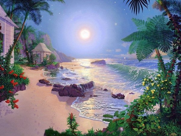 Райский пейзаж