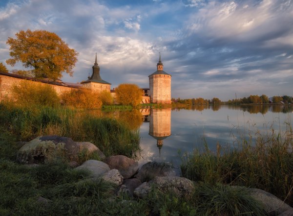 Кирилло Белозерский монастырь закат